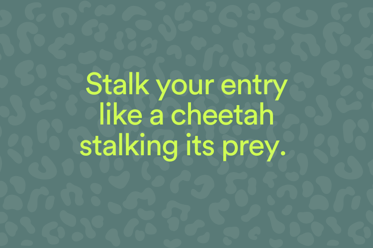 Stalking your entry point