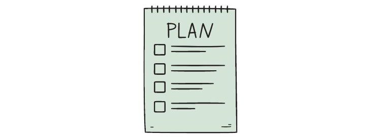 Graphic saying plan